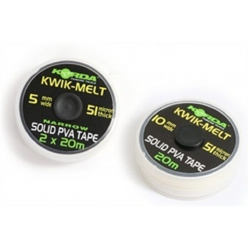 Kwik-Melt Solid PVA Tape Single Spool 10mm/20mtr