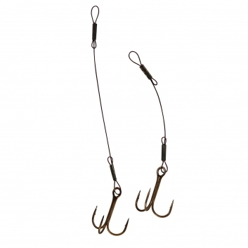 Pike Fighter Shad Double Wire Stinger 12+8cm