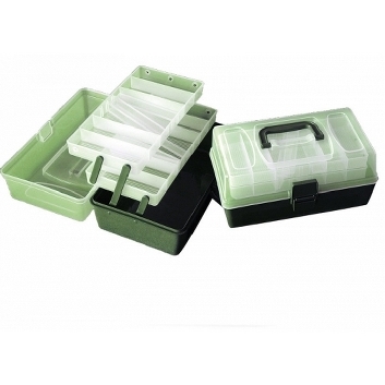 Viskoffer  Groen / Transparant