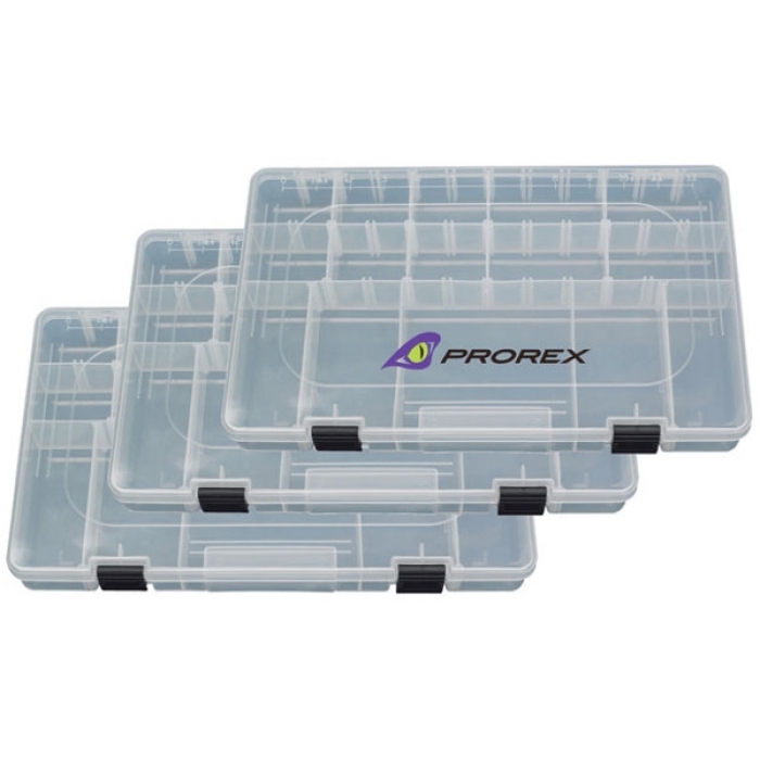 Prorex Kunstaas Tas + 3 tackleboxen