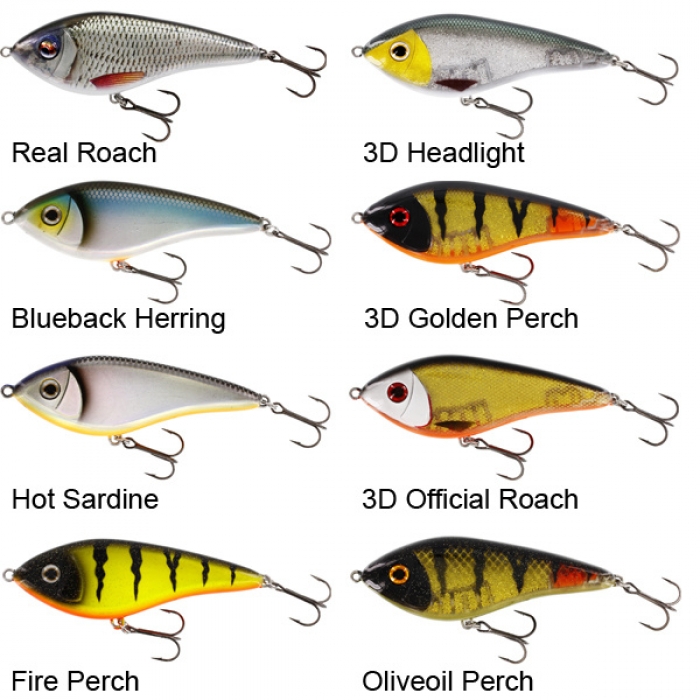 Swim Glidebait Susp. 6.5cm/9gr Crystal Perch