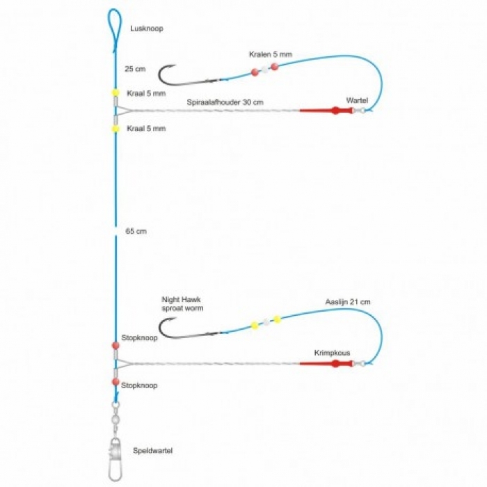 Gul Onderlijn Skelterboom 1/0