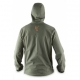 HOODED GREEN SOFT SHELL