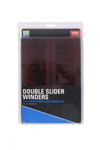 Inbox Double Slider Winders Box 18cm /Rood