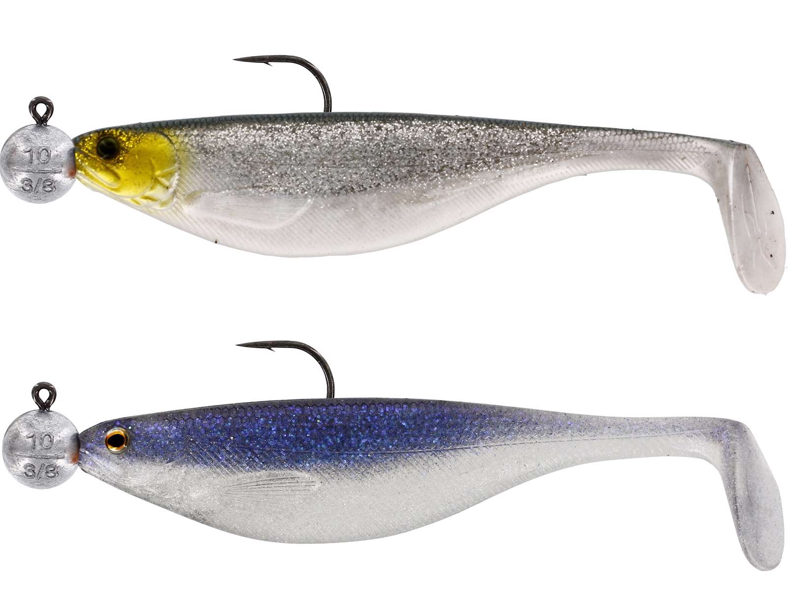 Ready 'n Rigged ShadTeez Clear Water Mix 2 7cm/5gr #2/0