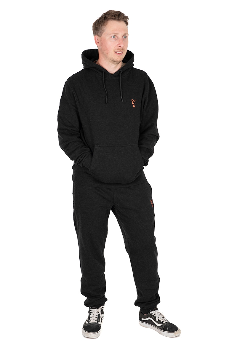 Hoody Black/Orange XX-Large