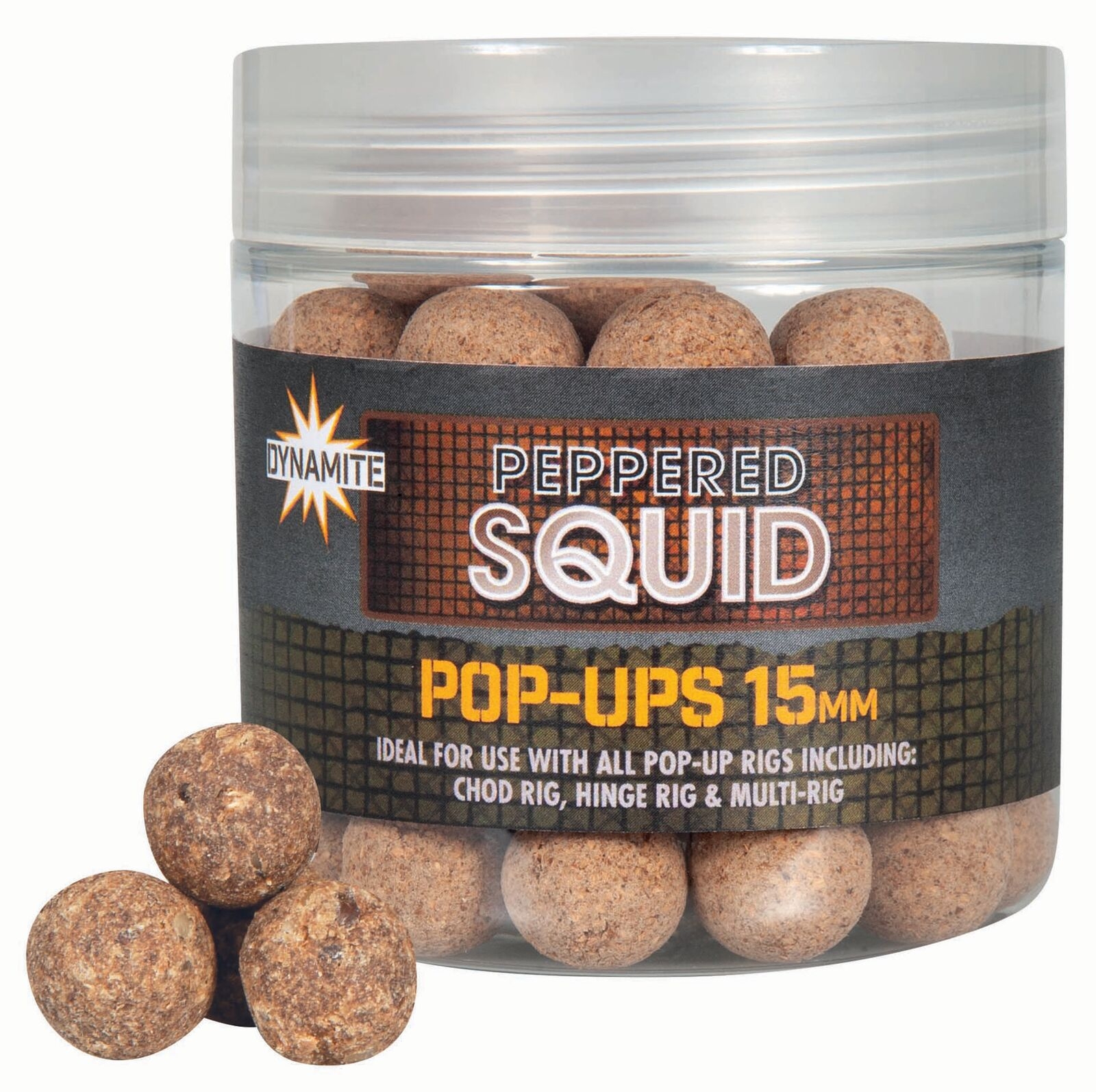 Pop-Ups 15mm Peppered Squid