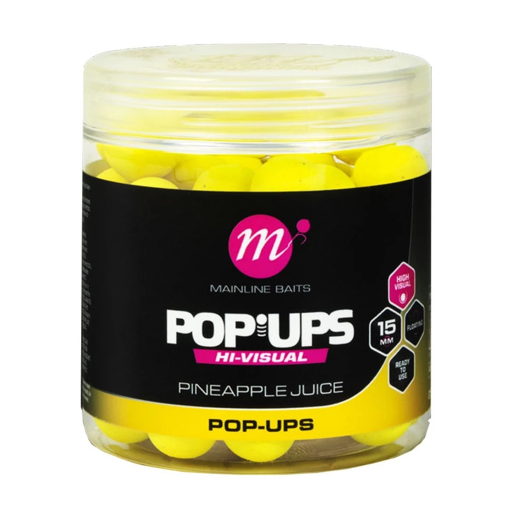 Hi-Visual Pop-Ups 15mm Pinapple Juice