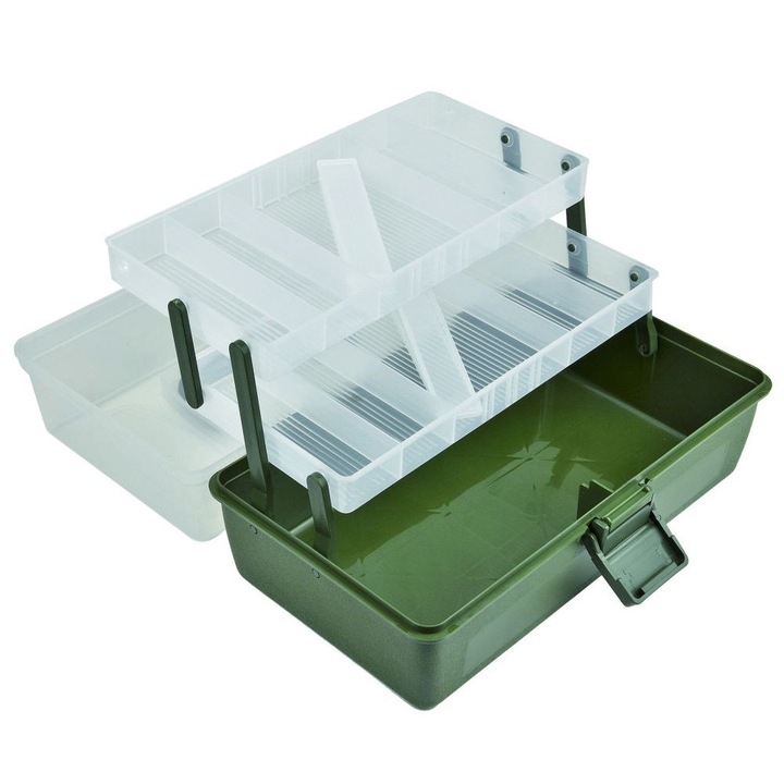 Viskoffer  Groen / Transparant