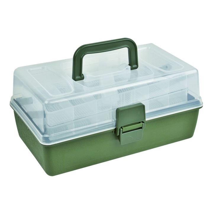Viskoffer  Groen / Transparant