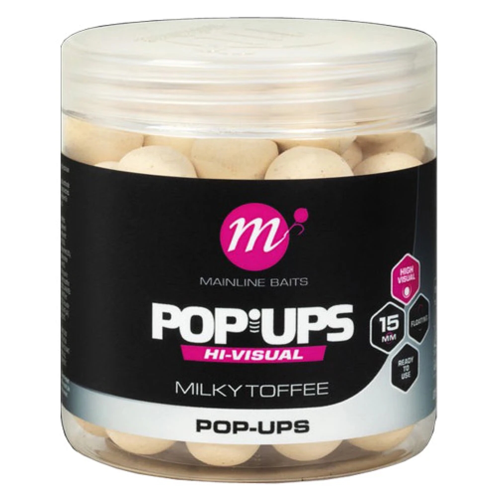 Hi-Visual Pop-Ups 15mm Milky Toffee