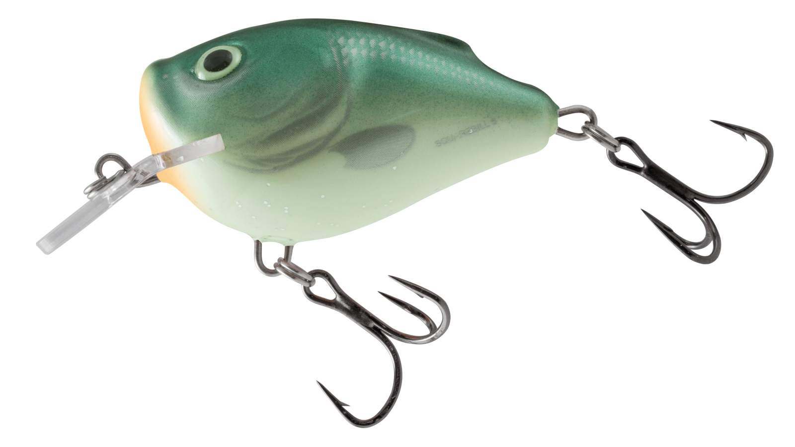 Square Bill 5 cm Floating Gr. Back Herring