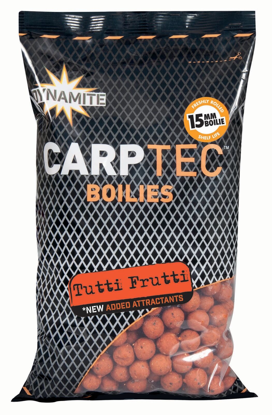 Carptec 15mm Boilie Tutti Frutti 900gr
