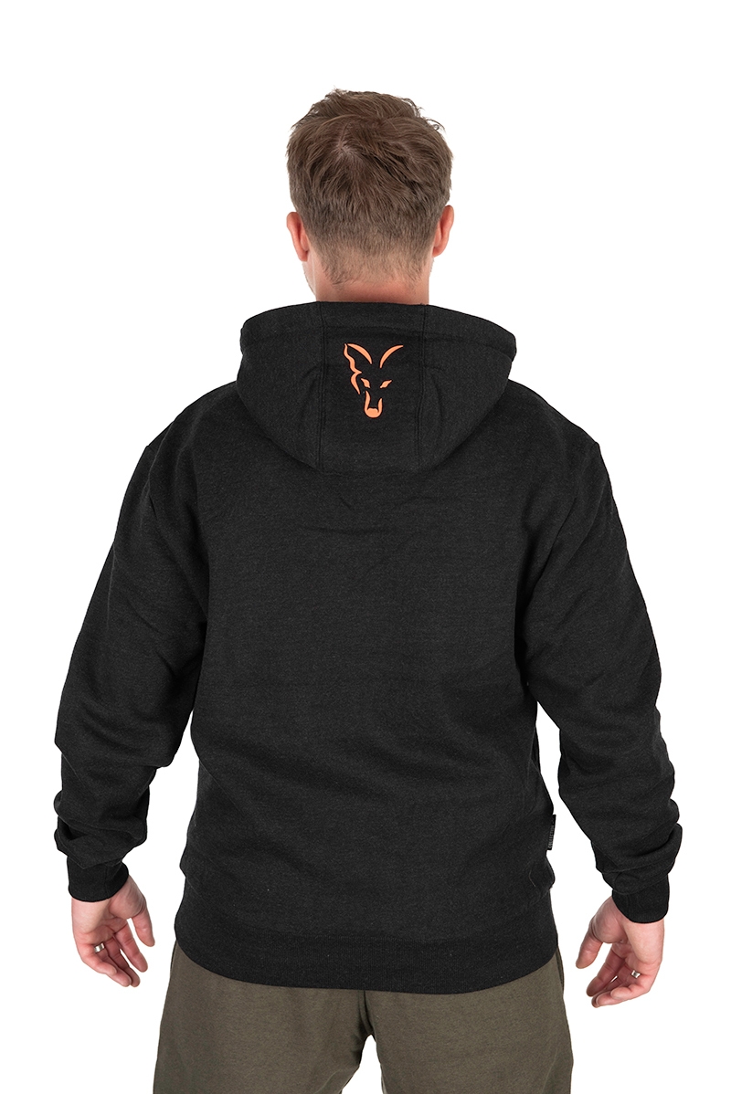 Hoody Black/Orange XX-Large