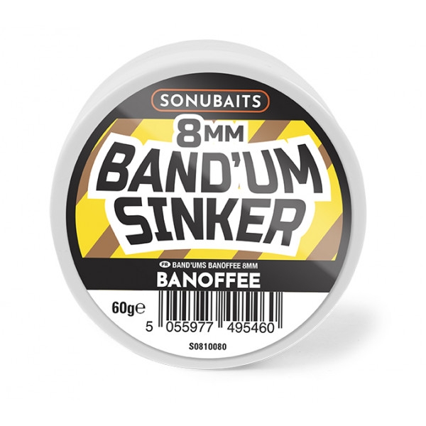 Band'um Sinker 8mm Banoffee