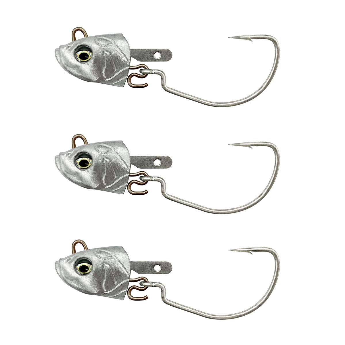 Minnow Weedless Jighead Tail 80