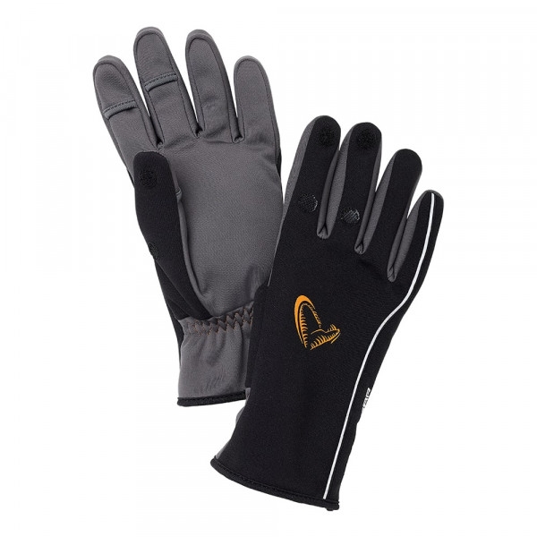 Softshell Winter Gloves Black Medium