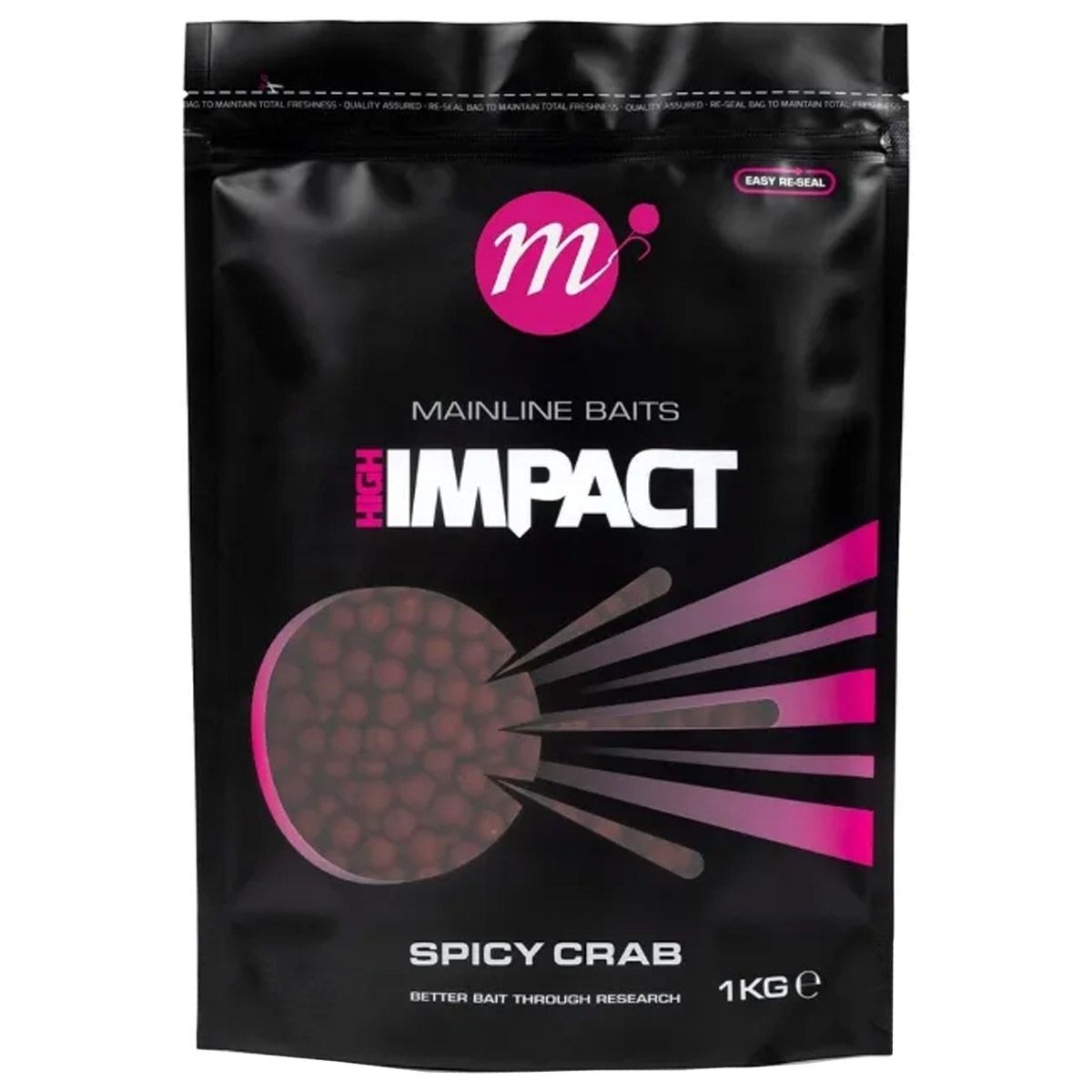 High Impact Spicy Crab Boilies 15mm/1kg