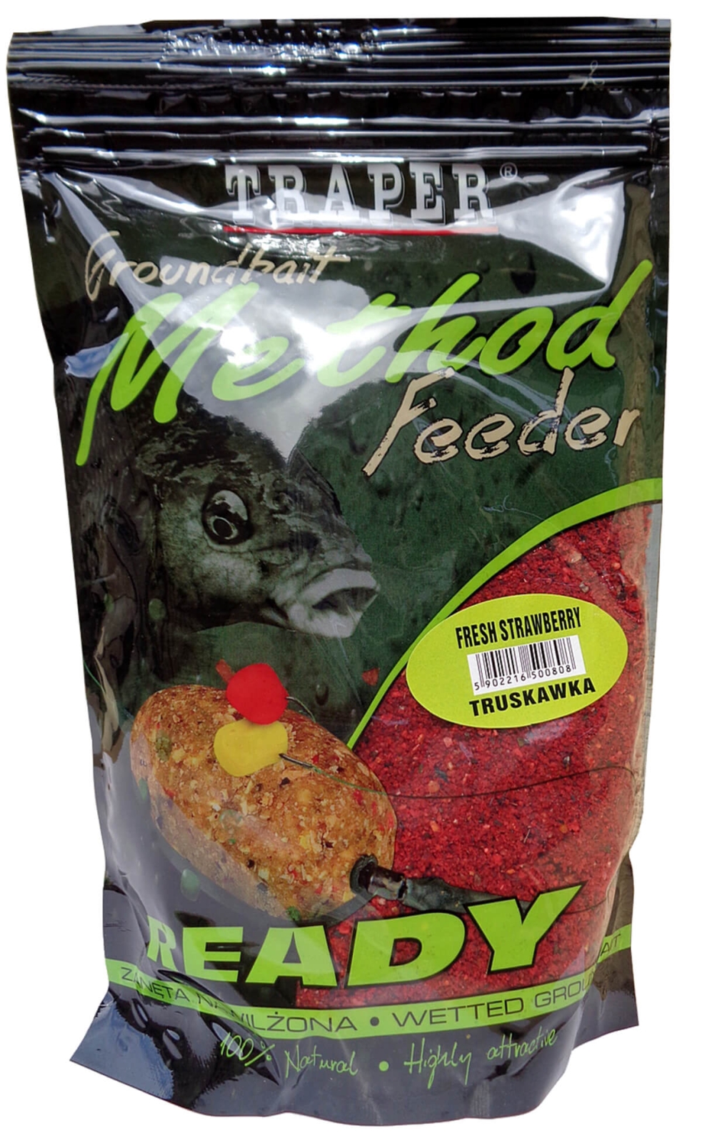 Method Feeder Ready Groundbait Fresh Strawberry 750gr