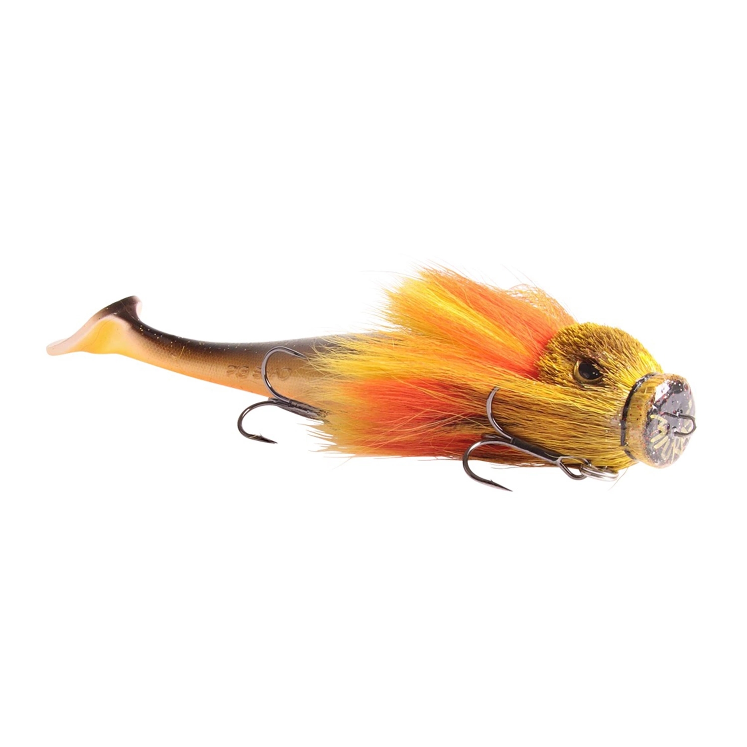 Mouse Pig Shad Mini Paddle Sunset