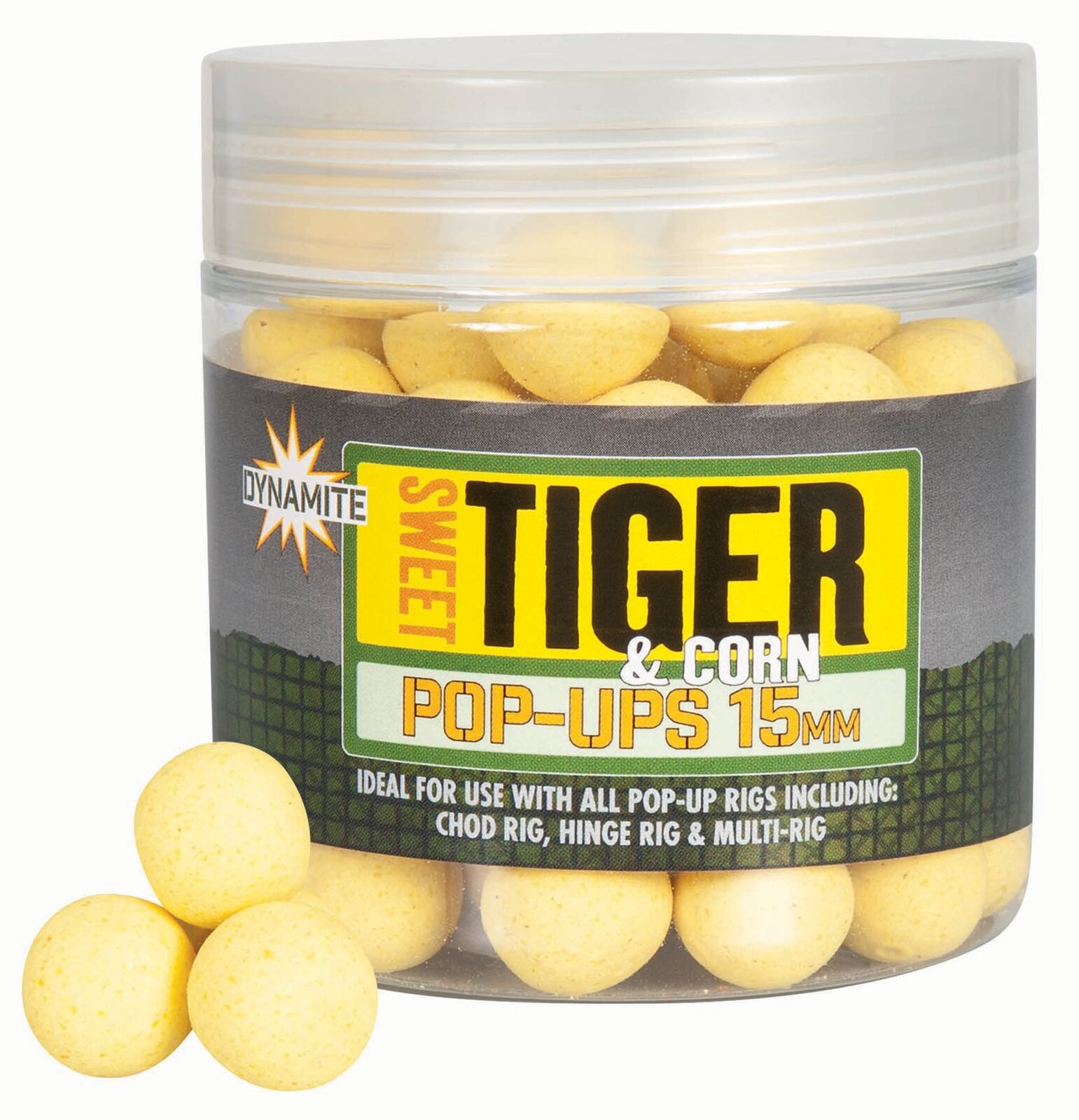 Pop-Ups 15mm Sweet Tiger & Corn