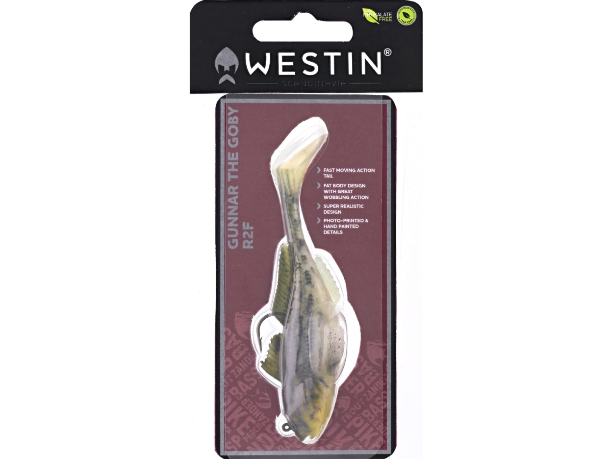 Gunnar The Goby Ready to Fish 8cm  Slimy Green