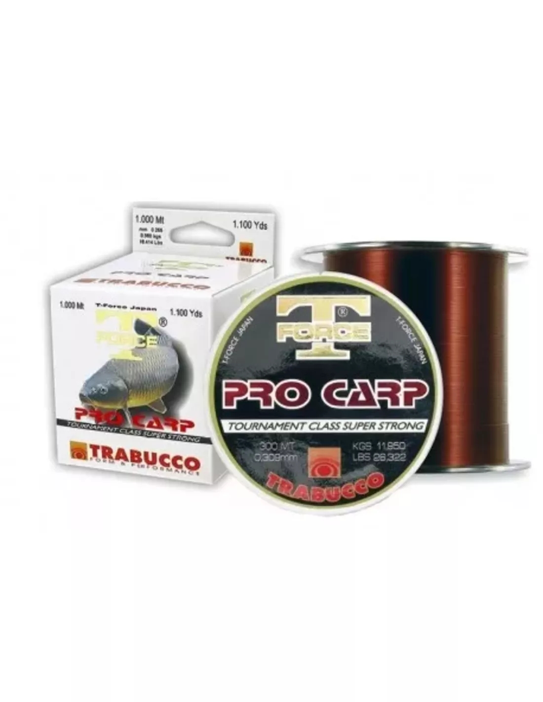 T Force Pro Carp 0.354mm/15.8kg/1000mtr