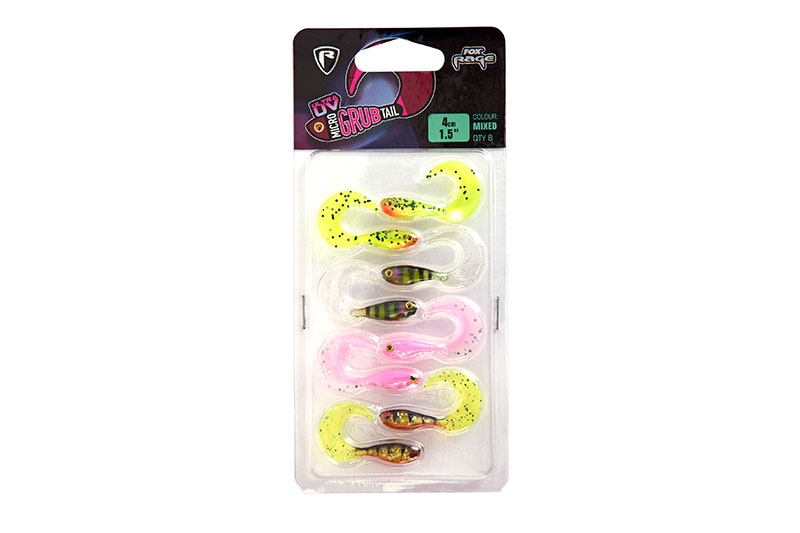 Micro Grub Tail UV Mixed Colour Pack