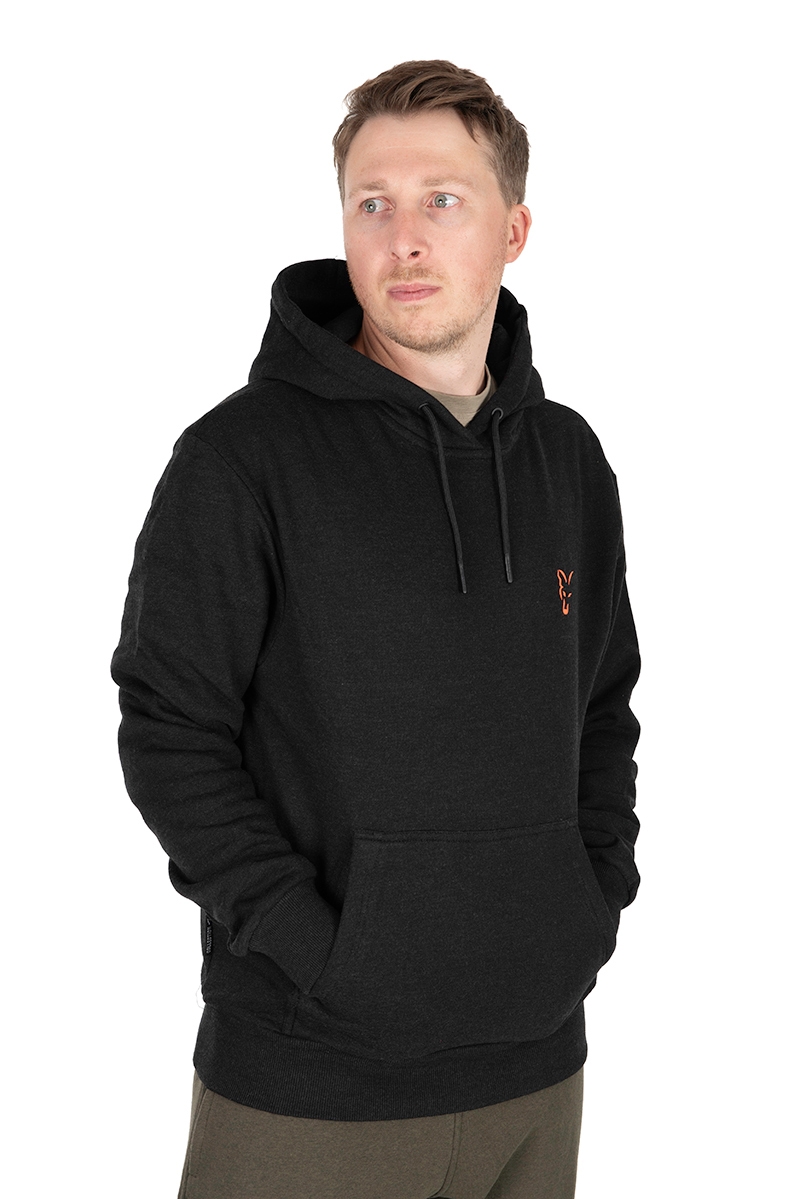 Hoody Black/Orange XX-Large